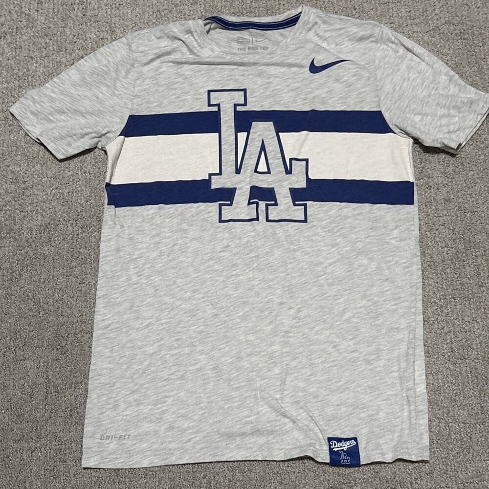 Nike Los Angeles Dodgers Dry Fit T Shirt Size Small